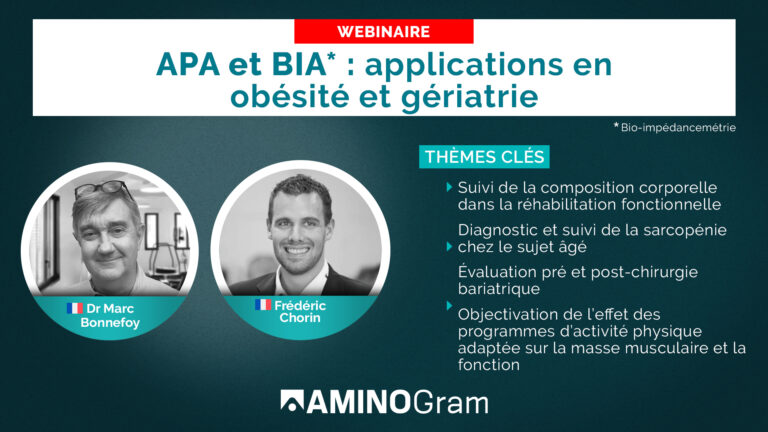 APA et BIA : applications en obésité et gériatrie