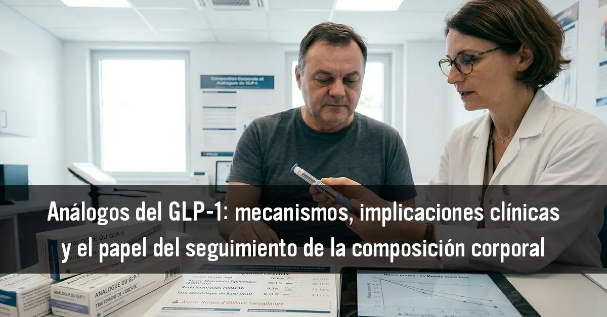Análogos del GLP-1 mecanismos, implicaciones clínicas y el papel del seguimiento de la composición corporal