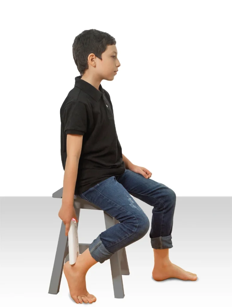 Medición de bioimpedancia sin cables en niño con Biody XpertZM3 - Dispositivo médico rápido y seguro